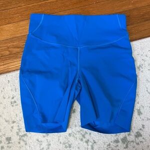 Lululemon sonic blue shorts